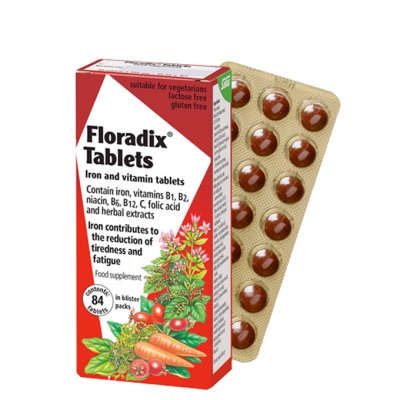 Salus Floradix Tablets 84 Tabs